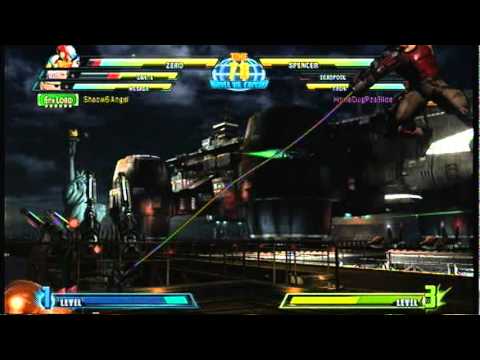 Marvel Vs Capcom 3 Xbox Live Player Match vs Shaow6Angel