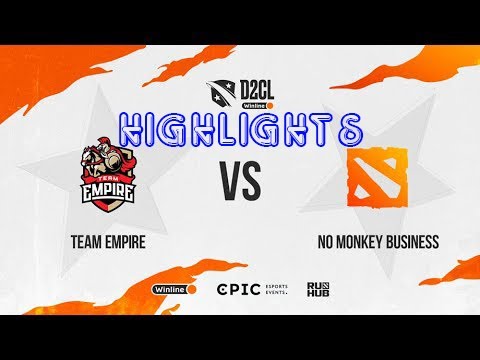 Team Empire vs No Monkey Business, Winline D2CL Season 8, Highlights
