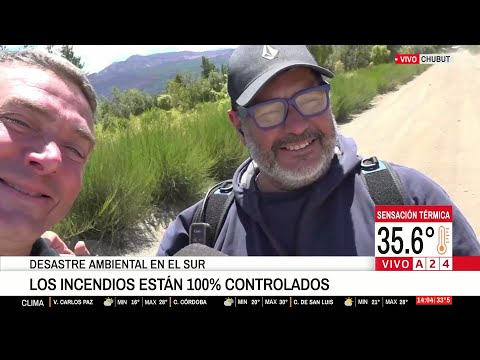 🔥 FIN DE LOS INCENDIOS EN CHUBUT: LOS FOCOS EN EPUYÉN ESTÁN 100% CONTROLADOS
