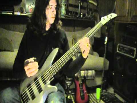 Manowar Guyana Bass cover by Danny G with (backing track I made)