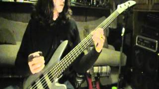 Manowar Guyana Bass cover by Danny G  with (backing track I made)