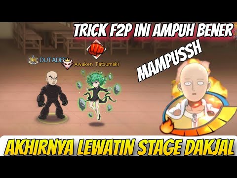 TIPS LAWAN STAGE AWEKEN TATSUMAKI🔥, SETELAH SEKIAN PURNAMA END - One Punch Man The Strongest