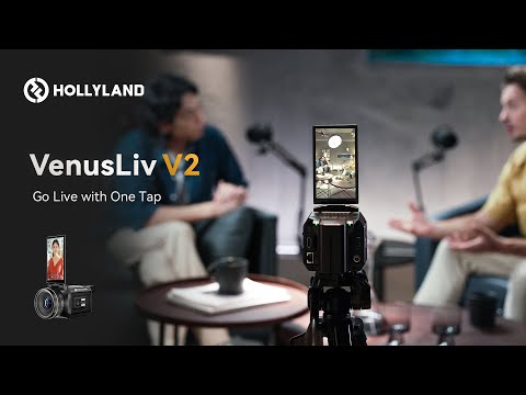 Hollyland VenusLiv V2 All-in-One Live Streaming Camera video