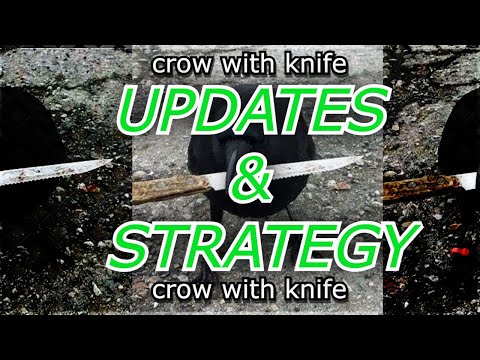 UPDATES & STRATEGY - CROW WITH KNIFE $ CAW - LISTED ON CRYPTO.COM & BITMART! 1000x MEME COIN 
