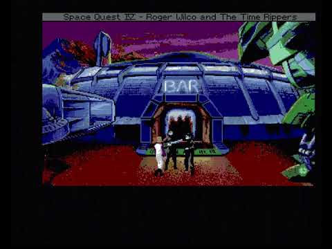 Space Quest IV Intro - Amiga 1200 and Roland MT-32 (test)