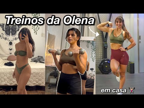 Testei os treinos da OLENA STARODUBETS 🏋🏻‍♀️💖
