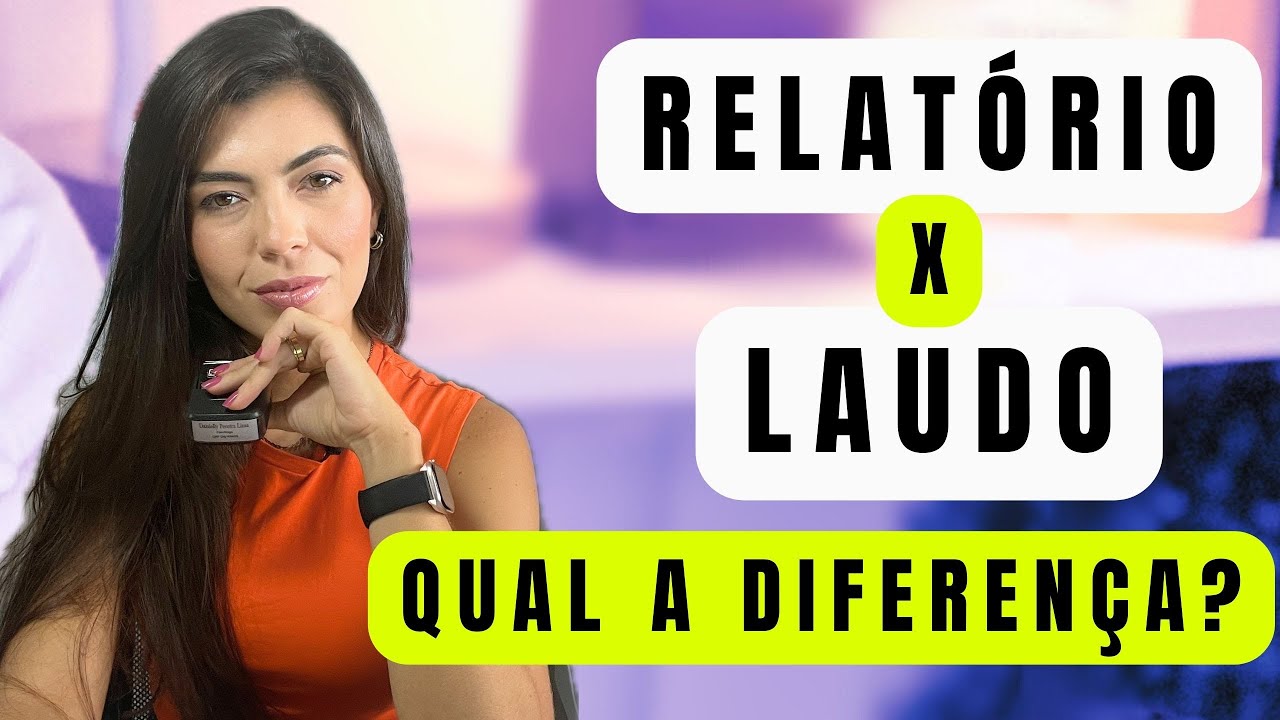 🎯 QUAL A DIFERENÇA ENTRE RELATÓRIO E LAUDO PSICOLÓGICO?