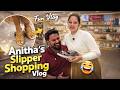Anitha S Slipper Shopping Fun Vlog Slippers Edition Koblerr Anithasampath Vlogs
