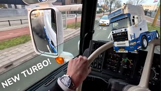 Download lagu POV DRIVING MY LOUD SCANIA V8 WITH NEW LOUD TURBO! [VLOG] mp3
