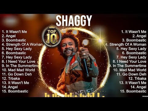 Shaggy Greatest Hits ~ Best Songs Music Hits Collection  Top 10 Pop Artists of All Time