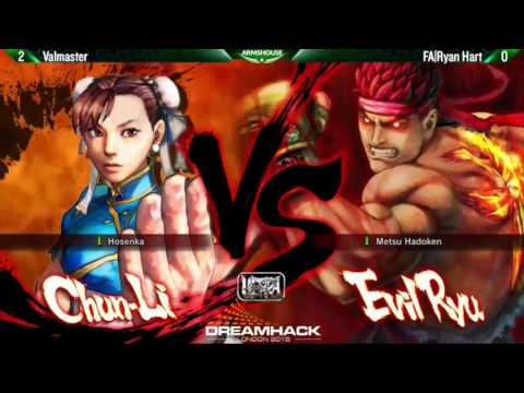 USFIV - Valmaster [Chunli] x Ryan Hart [Evil Ryu] - Dreamhack 2015