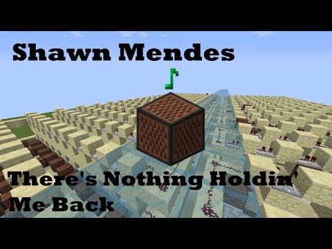 LeetSweepUp - There's Nothing Holdin' Me Back - Shawn Mendes - Minecraft Note Blocks 1.12