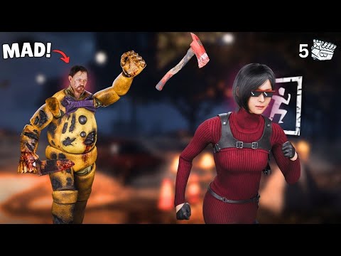 Toxic Killer RAGES After Getting Looped For 5 Gens!