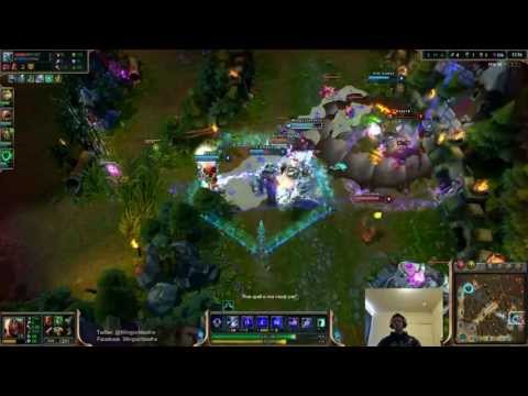 Wingsofdeathx - Zed vs Orianna mid (2500Elo) (Diamond l)