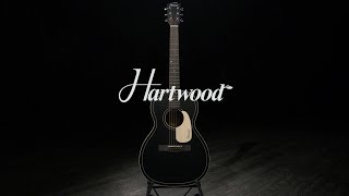 Video thumbnail for Hartwood Villanelle Parlour Acoustic Guitar, Satin Black | Gear4music demo by Gear4music Guitars
