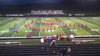 preview picture of video 'Fairview Tigers Marching Band - October 19 2012 - Last Home Game'