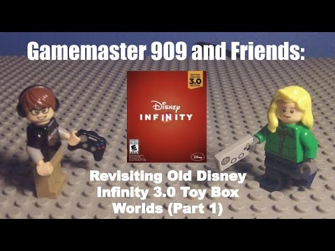 Gamemaster 909 and Friends: Revisiting My Old Disney Infinity 3.0 Toy Box Worlds (Part 1)
