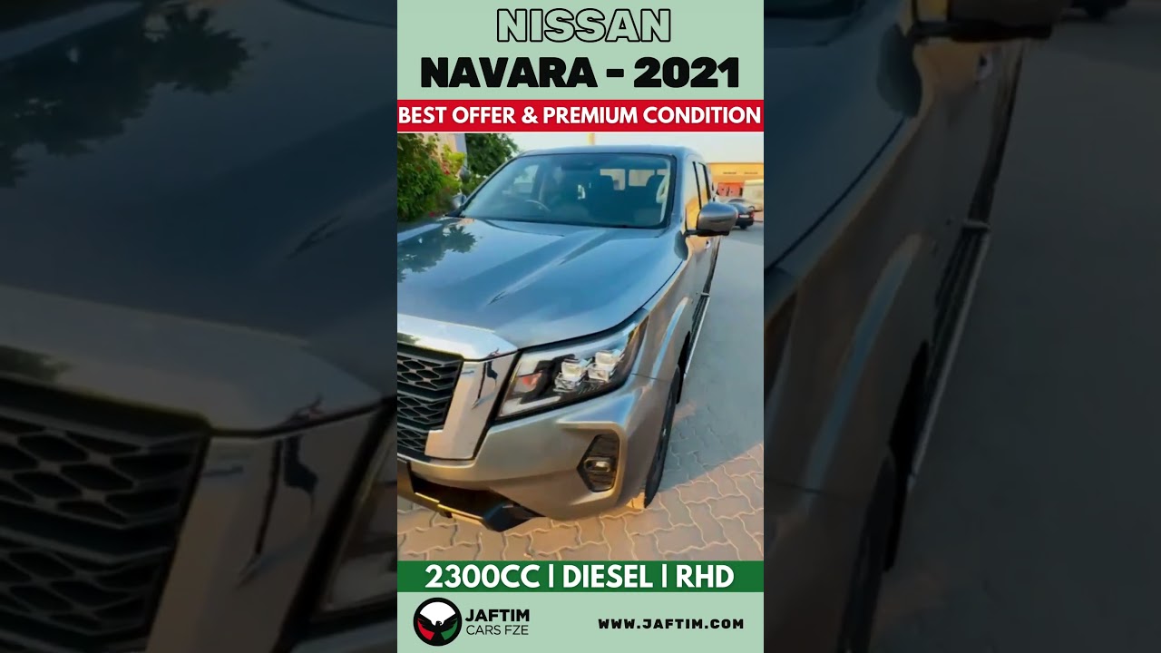 Nissan Navara DOUBLE CABIN | 2.3L DIESEL  ENGINE | AT | RHD | 2021 | 360 VIEW CAMERA video