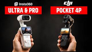 DJI Pocket 4P & Insta360 Luna Pro & Ultra - Every Spec Confirmed!