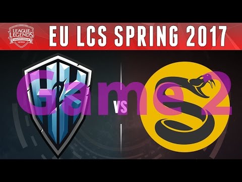 Highlights: EU LCS Spring 2017 - H2K vs SPY Game 2