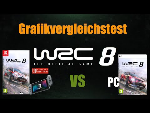 Nintendo Switch Test WRC 8 vs WRC 8 für PC