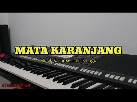 Mata Karanjang || Musik Karaoke + Lirik Lagu || Nada Dasar untuk Wanita