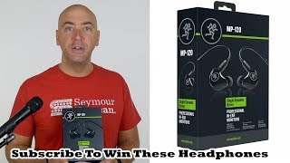 Video thumbnail for Mackie MP-120 Professional In-Ear Monitors Giveaway by C. A. House Music