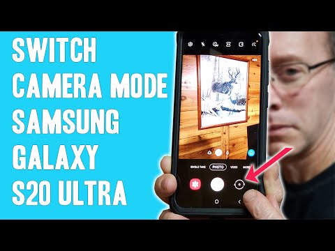 Switch Camera Mode - Using both Cameras - Samsung Galaxy S20 Ultra Camera Tips and Tricks