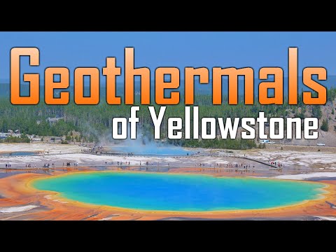 Yellowstone Geothermal Wonders - Geysers, hot springs, mud pots!