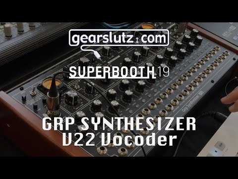 GRP v22 Vocoder - Gearslutz @ Superbooth19