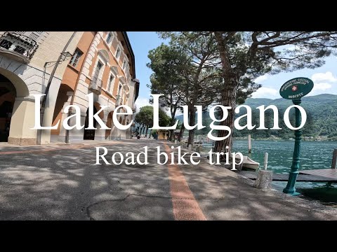 Lake Lugano / Lago di Lugano - Road bike trip from Lugano to Morcote