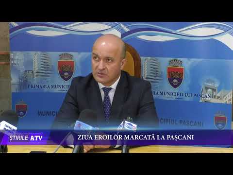 ZIUA EROILOR MARCATĂ LA PAȘCANI