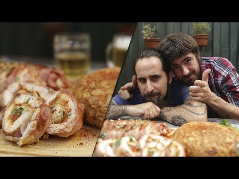 Pamplonas de Pollo con Tortilla de Papa y Chorizo | Cook & Laucha 2x1