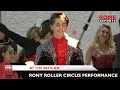 Circus Performers Bring Flaming Torches Music And Acrobatics To The Pope S Audience