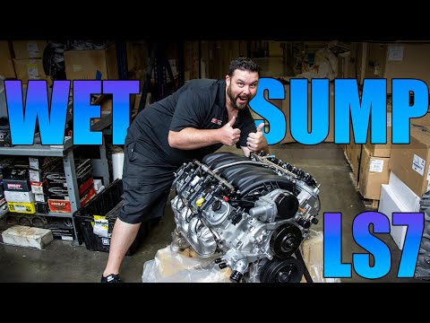Unboxing the new Wet Sump LS7!