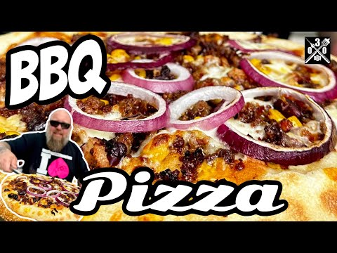 BBQ Pizza perfekt vom Gasgrill  - 030 BBQ