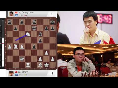 ROOK RANK 7!! Yu Yangyi (2764) vs Le Quang Liem (2714) || Gibraltar Masters 2019 R9