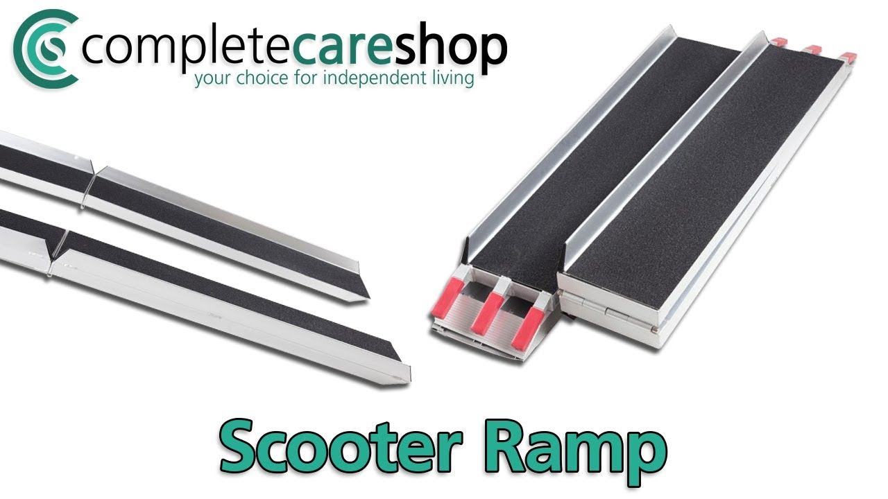 Watch video Mobility Scooter And Electric Wheelchair Ramp Now Mobility Scooter And Electric Wheelchair Ramp