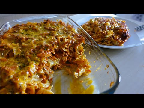 Creamy Chicken Bechamel Pasta Bake - Weeknight Recipes! | ChunsBuns