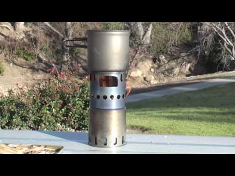 Огляд дров'яної пічки Toaks Titanium Backpacking Wood Burning Stove