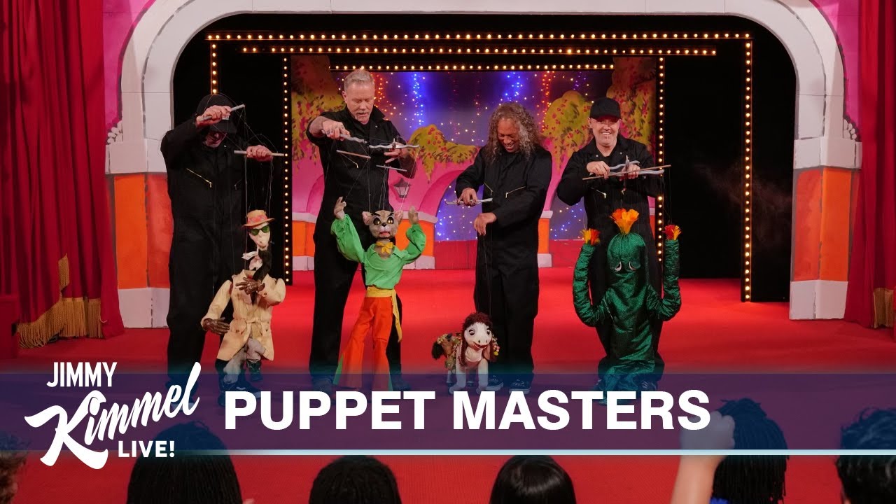 Can Metallica Master Actual Puppets!? - YouTube