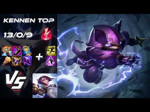 TOP Kennen vs Fiora - EU Grandmaster Patch 25.S2.5