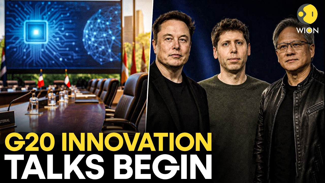 G20 Innovation Ministerial LIVE | Elon Musk, Sam Altman & Jensen Huang Gather In North Carolina