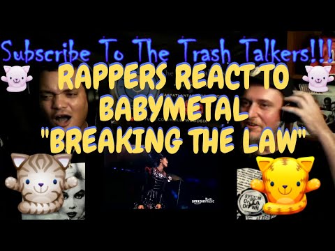 Rappers React To BabyMetal "Breaking The Law" Ft. Rob Halford!!!