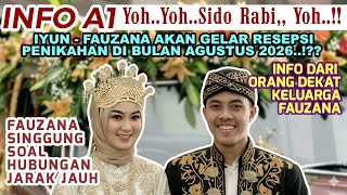 Download lagu INFO A1: IYUN-FUJA HOLDING A WEDDING RECEPTION IN AUGUST 2026!? FUJA ALLUDIES ABOUT LONG-DISTANCE... mp3