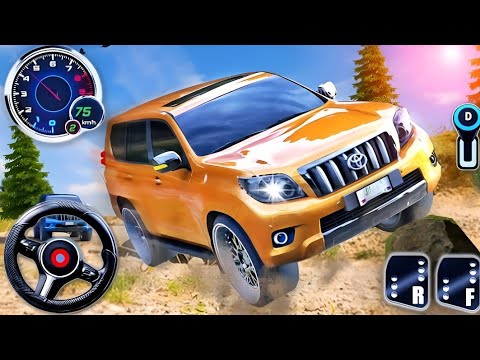 Prado SUV Offroad Driving Simulator ||4×4 Jeep Mountain Uphill Driver || Android gameplay