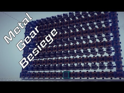 A Weapon To Rival Metal Gear | Besiege v1.0