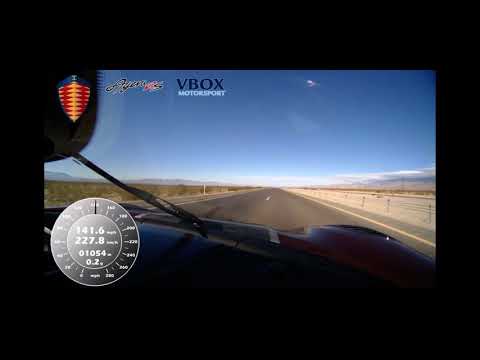 Koenigsegg Agera RS TOP SPEED 284 MPH