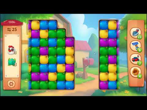 Farmscapes Level 1306 - NO BOOSTERS 🌻🚜🐔 | SKILLGAMING ✔️