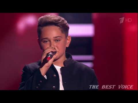 Голос Дети-Сезон 5 Роберт Касьян «Parlami d amore Mariu» Слепые прослушивания